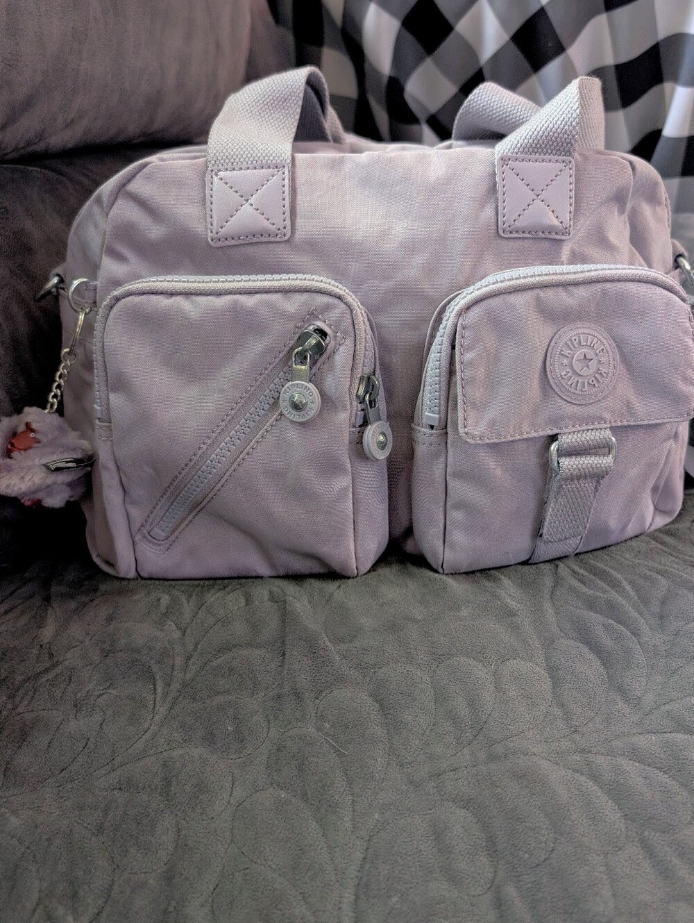 Kipling Defea In Dove Grey NWOT